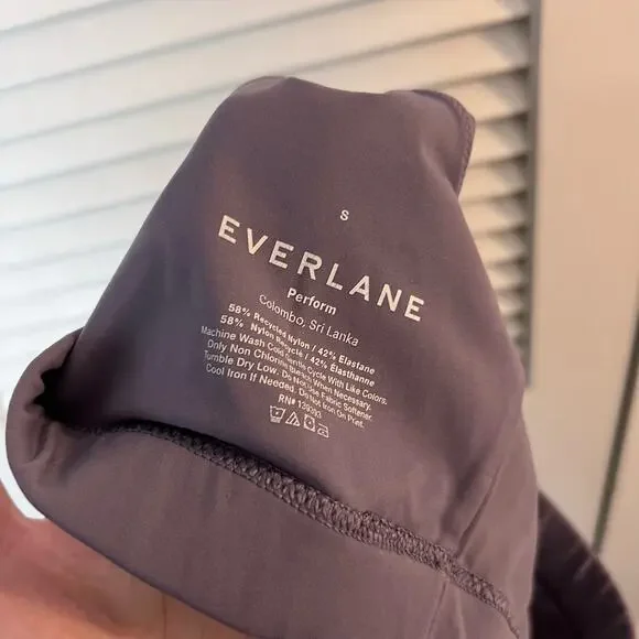 Everlane Perform Bra Purple Gray Women’s Small Minimalist Athleisure Activewear - Picture 7 of 7
